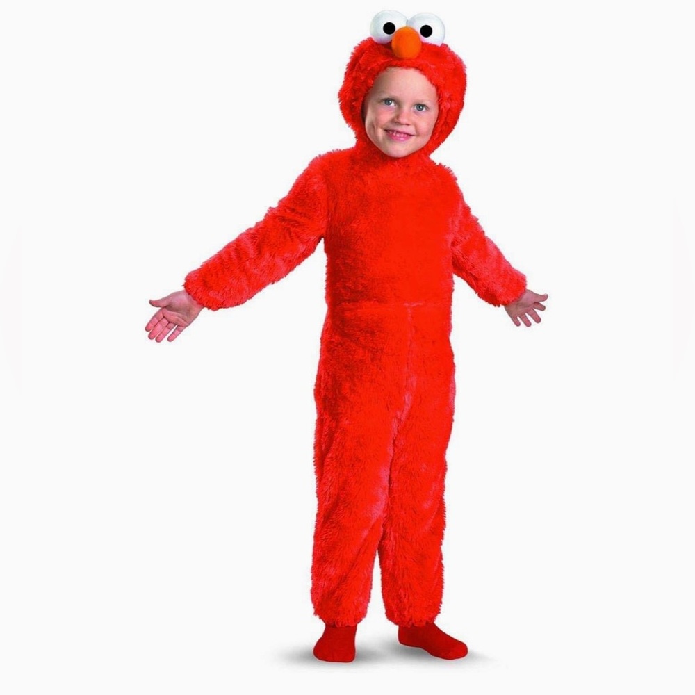 Sesame Street Elmo Comfy Fur Costume - Small (2T)